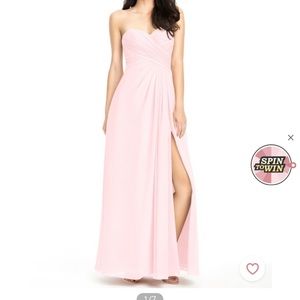 Allure size 16 blushing pink dress